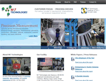 Tablet Screenshot of m7tek.com